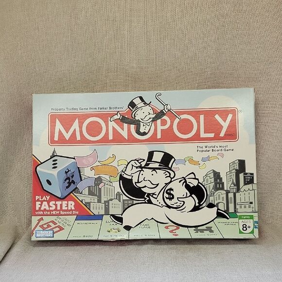 2007 Speed Die Limited Edition Monopoly Hasbro - Picture 1 of 11